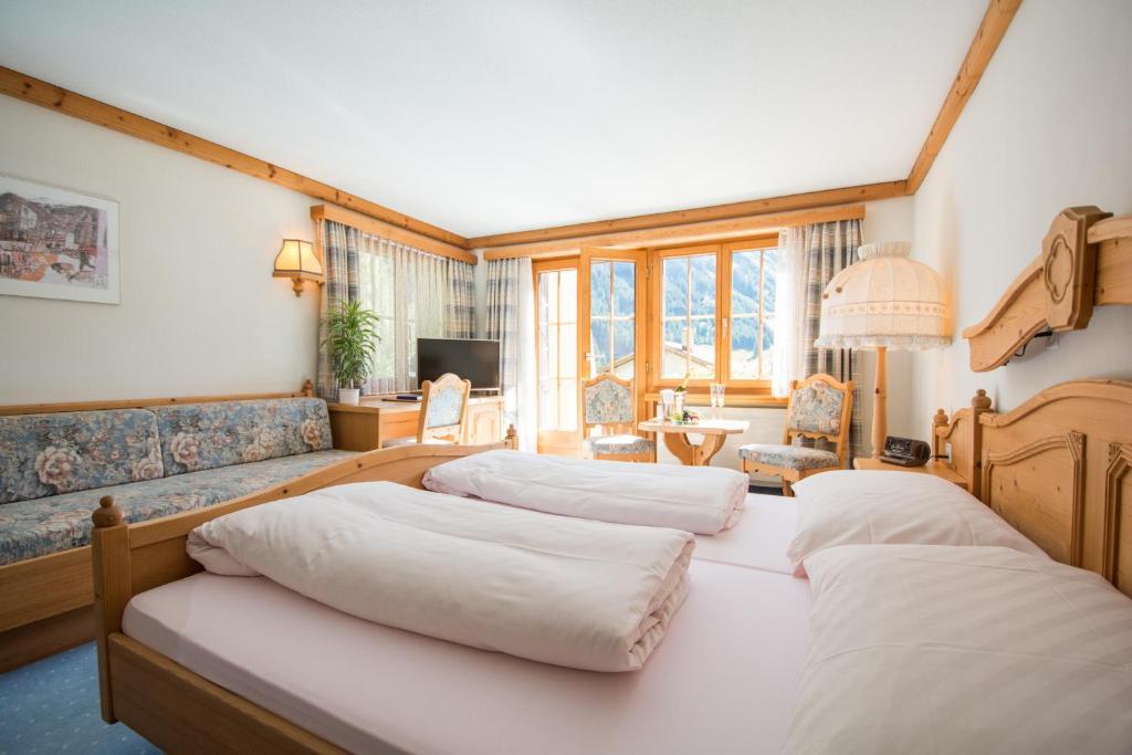 Hotel B&B Casa La Val Sedrun Eksteriør billede